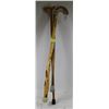 Image 1 : 3 VINTAGE CANES/ WALKING STICKS