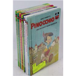 10 VINTAGE CLASSIC WALT DISNEY CHILDRENS BOOKS