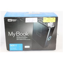 500GB EXTERNAL HARD DRIVE