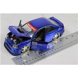 JADA TOYS SUBARU IMPREZA DIE CAST MODEL
