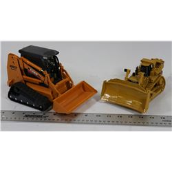 DIE CAST SKID STEER & CAT D11