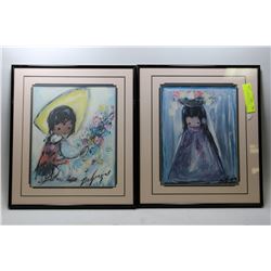 PAIR OF ETTORE DEGRAZIA PICTURES