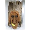 Image 1 : LARGE NATIVE CANADIAN INDIAN CHIEF HEAD
