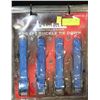 Image 1 : 4 PIECE 6FT BUCKLE TIE DOWN SET X3