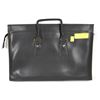 Image 1 : BLACK LEATHER BRIEFCASE