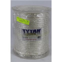 SOLID BRAID NYLON ROPE 1/2" X 250'