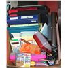 Image 1 : BOX FULL OF BACK-TO-SCHOOL SUPPLIES