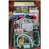 Image 1 : BOX OF NEW SCRAPBOOKING SUPPLIES INCL.