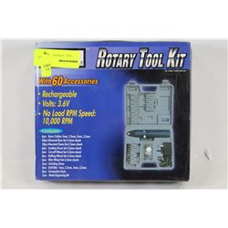 ROTARY TOOL KIT W/ 60 ACCESSORIES