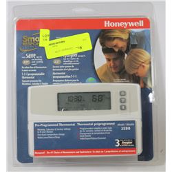 HONEYWELL PRE-PROGRAMMED THERMOSTAT