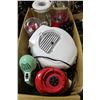 Image 1 : BOX OF ASSORTED KITCHEN APPLIANCES & KITCHENWARE