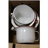 Image 1 : BOX OF ENAMELWARE