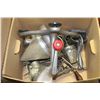 Image 1 : BOX WITH 2 MEAT GRINDERS AND SALAD MIXER