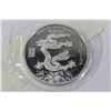 Image 1 : 1 TROY OUNCE .999 FINE SILVER YEAR OF THE DRAGON