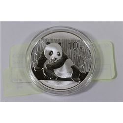 2015 .999 CHINESE SILVER PANDA COIN