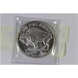 1 TROY OUNCE .999 FINE SILVER COIN