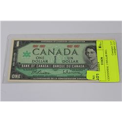CENTENNIAL 1 DOLLAR BILL