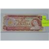 Image 1 : CANADA 1974 2 DOLLAR BANK NOTE