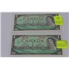 Image 1 : MINT 1867-1967 CENTENNIAL DOLLAR BILL X 2