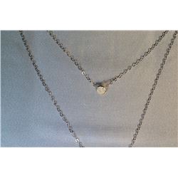 10K GOLD DIAMOND (0.5CT) PENDANT NECKLACE