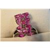 Image 2 : STERLING SILVER RUBY (2.2CT) RING