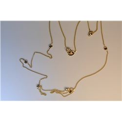 10K GOLD DIAMOND (0.58CT) NECKLACE