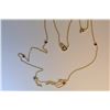 Image 1 : 10K GOLD DIAMOND (0.58CT) NECKLACE