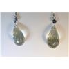 Image 1 : 10K GOLD GREEN AMETHYST & SAPPHIRE (0.16CT)