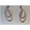 Image 1 : 14K GOLD DIAMOND (0.18CT) EARRINGS