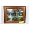 Image 1 : THOMAS KINKADE "GARDEN OF PRAYER"