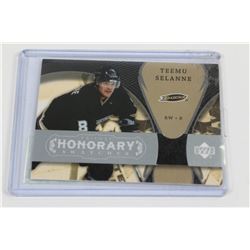 2007-08 TEEMU SELANNE 'GAME USED' CARD