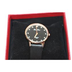 XIAN BEIR QUARTZ WOMENS WATCH - BLACK STRAP