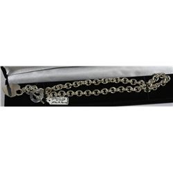 STERLING SILVER .925 NECKLACE 61.4 GRAMS