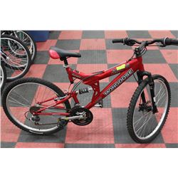 MONGOOSE 21SPD FULL SUSP MTN BIKE - ALUMINUM FRAME