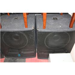 PAIR OF YORKVILLE SUB WOOFERS