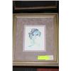Image 1 : FRAMED & SIGNED WATERCOLOUR PICTURE