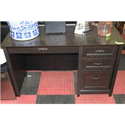 SMALL BLACK DESK 49" WIDE