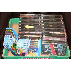 BOX OF NEW DVD'S AND BLU-RAY DISCS