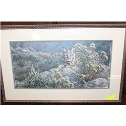 FRAMED & SIGNED JOAN SHARROCK - 7/84