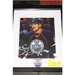 STEVE STAIOS FRAMED & AUTOGRAPHED PHOTO