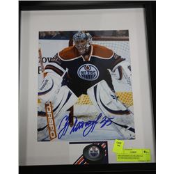 NIK KHABIBULIN FRAMED & AUTHOGRAPHED PHOTO