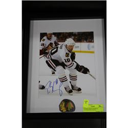 PATRICK SHARP FRAMED & AUTOGRAPHED PHOTO