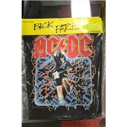 1989 AC/DC BACK PATCH
