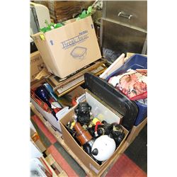 PALLET OF HOUSEHOLD MISC