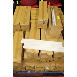 PALLET OF 32 BOXES WHITE STONE