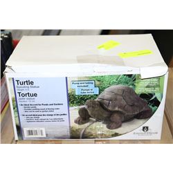 TURTLE SPOUTING STATUE