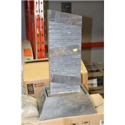 AB93220  SLATE FOUNTAIN W PUMP AND ACCENT LIGHT