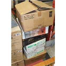 6 ASSORTED SPEAKERS - TWO PEAVEY BLACK WIDOW 15",