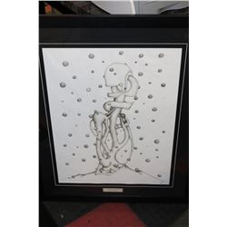 "UBER-KARMA REVOLUTION" BY IAN LANG FRAMED