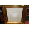 Image 1 : 137/250 THE STAGE GOLD FRAMED PICTURE